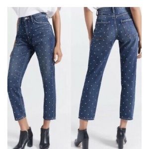 Current Elliott studded jeans